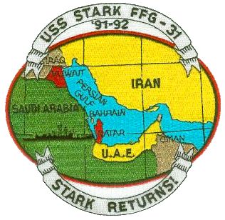 USS Stark FFG-31 MEF3-91 Persian Gulf Cruise 'Stark Returns'