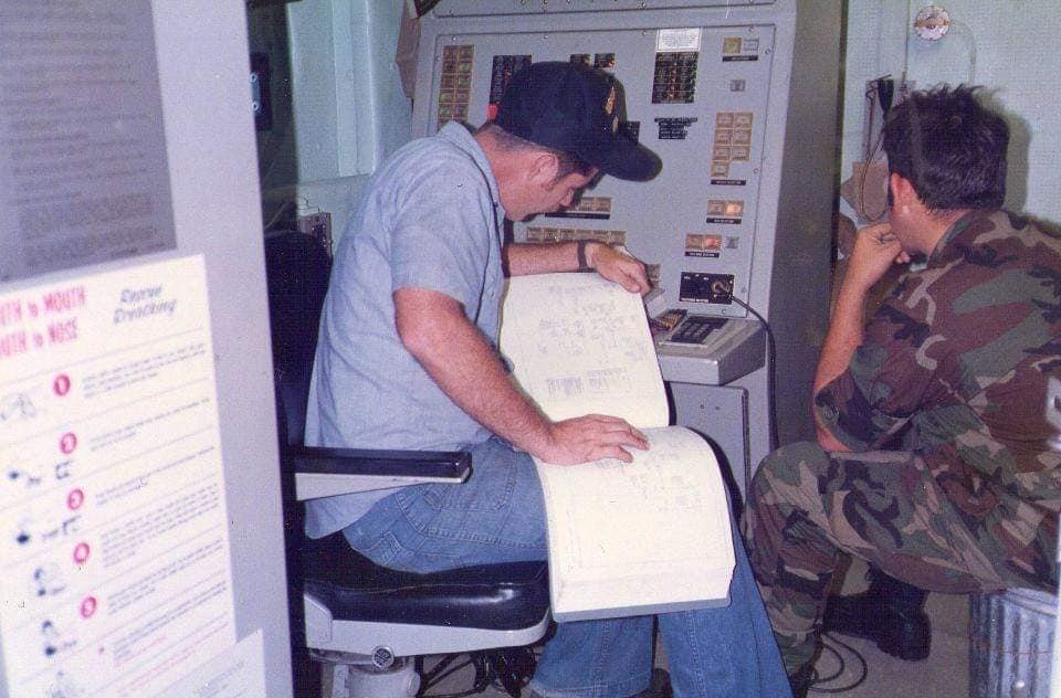 GMM1 Gary Mahone and GMM3 Bernard Martin