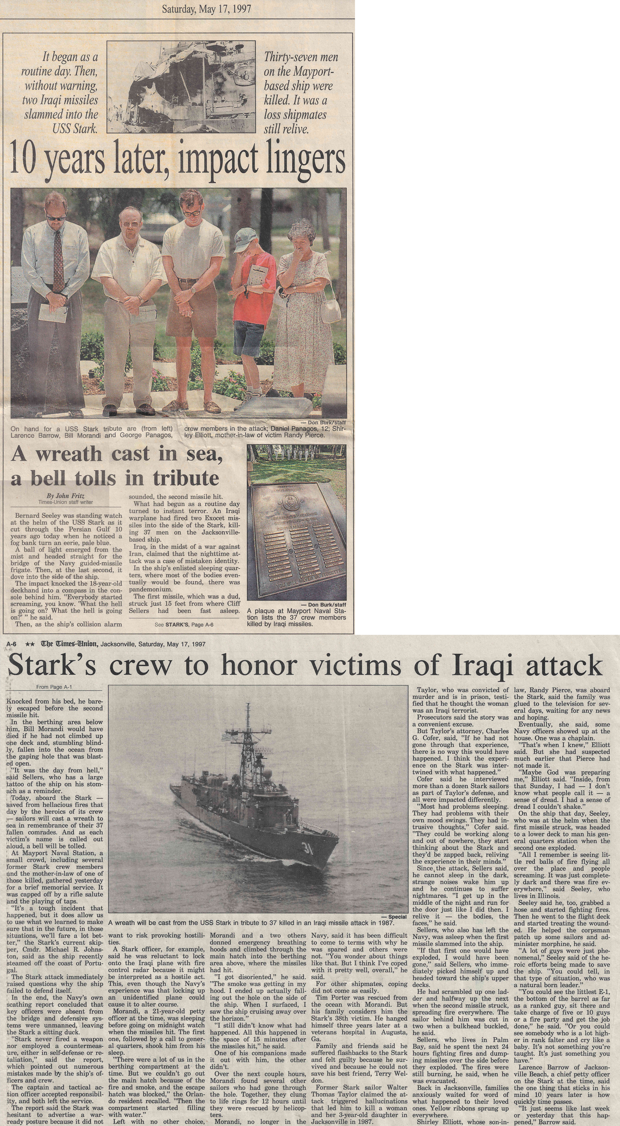 Florida Times-Union: May 17, 1997