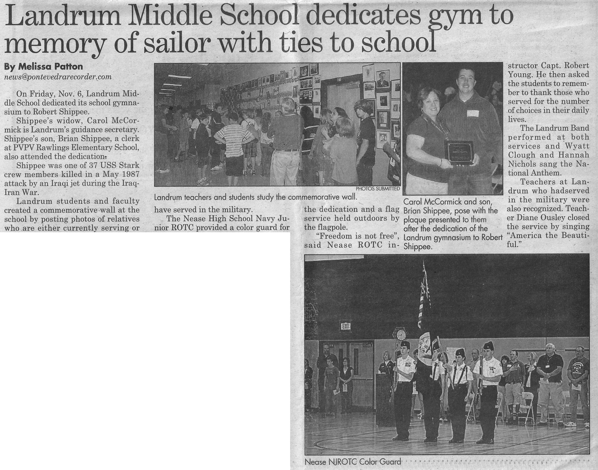 The Recorder: November 14, 2008