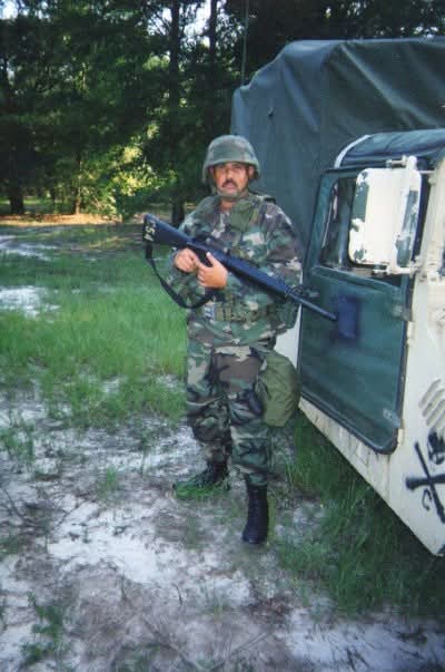 SPC4 Bernard Martin in Iraq